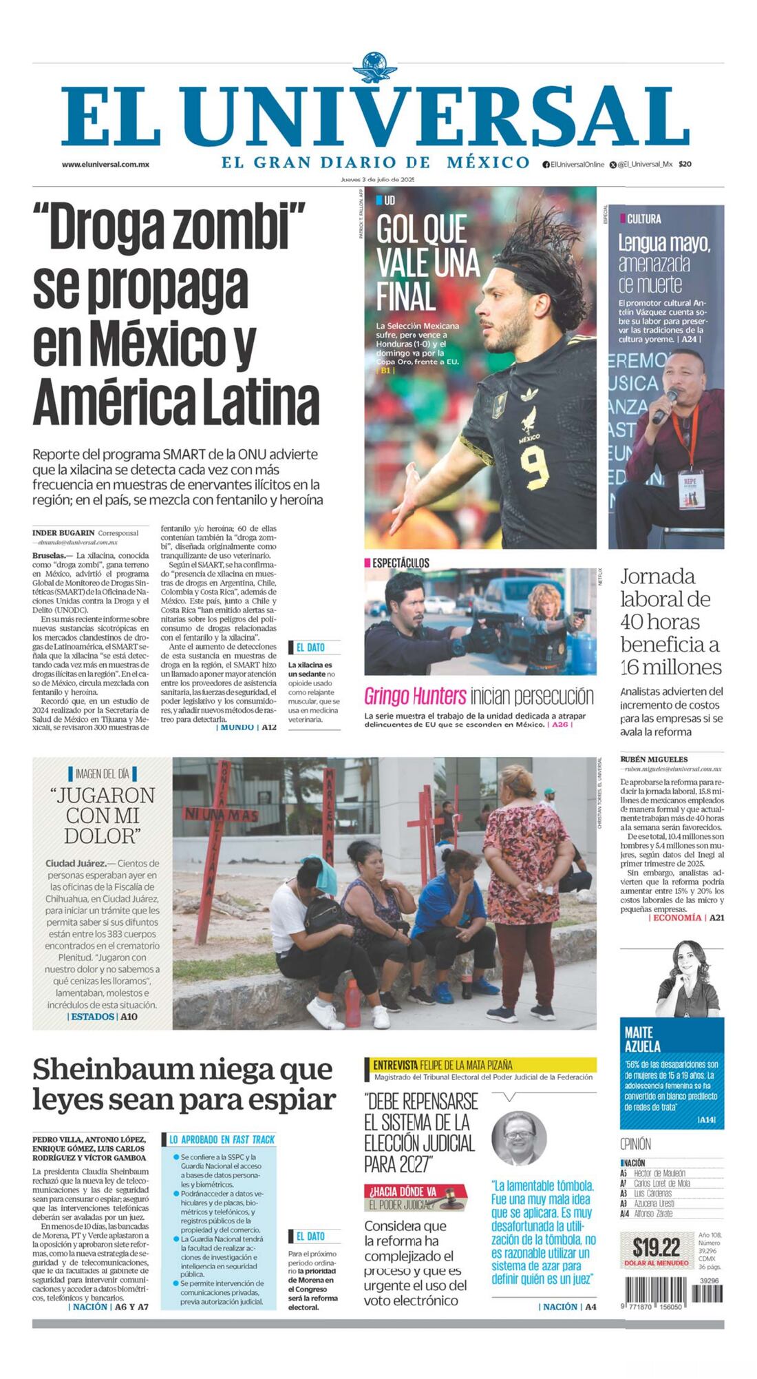 Portada impresa