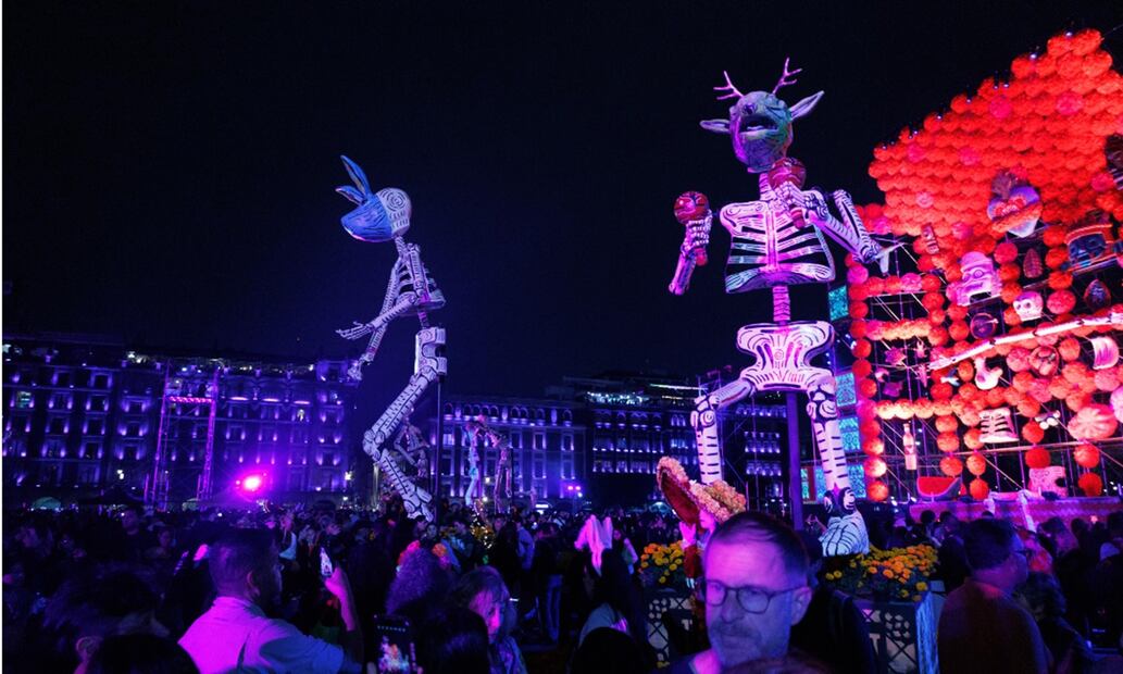 Mega Ofrenda del Zócalo de la CDMX. Foto: Yaretzy M. Osnaya / EL UNIVERSAL