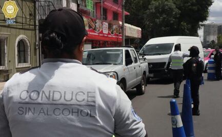 SSC refuerza alcoholímetro con personal y vigilancia durante vacaciones; habrá más presencia en principales entradas y salidas de CDMX