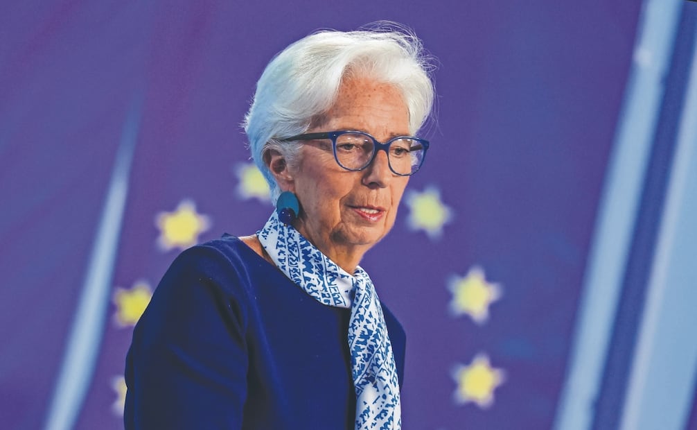 Christine Lagarde, presidenta del Banco Central Europeo, quien se convirtió en la primera mujer en dirigir esta intitución bancaria el 1 de noviembre de 2019. Foto: EFE