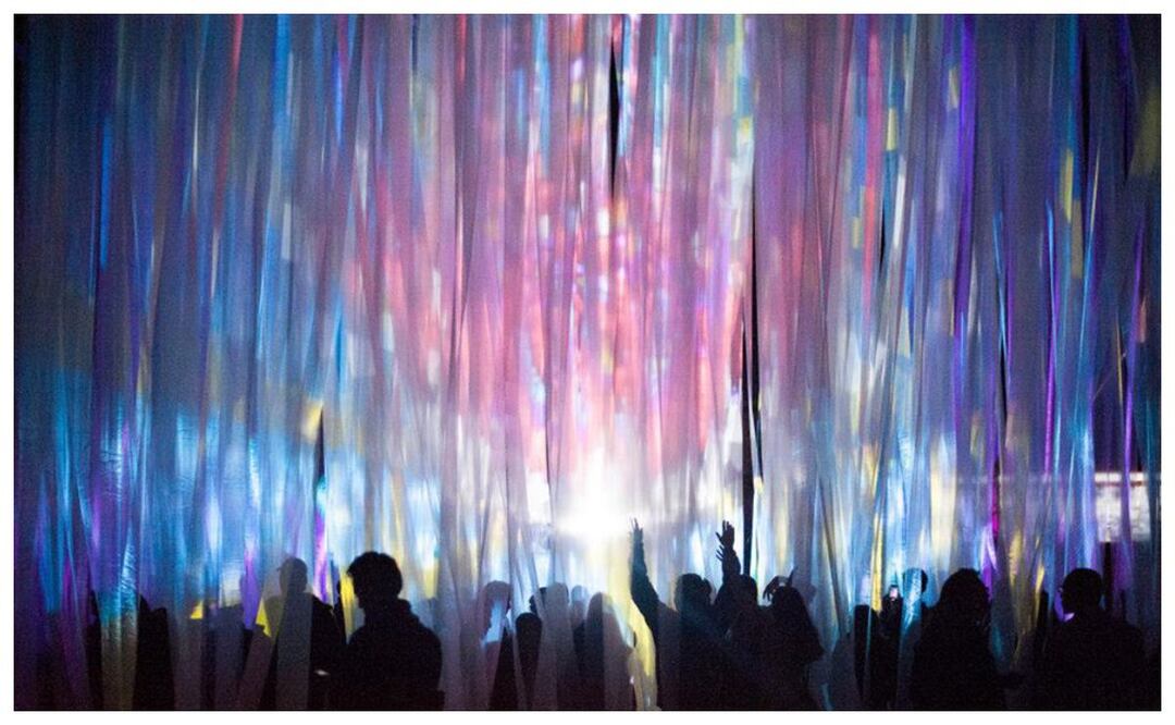 Vive una experiencia sensorial en la expo inmersiva Glitche_02 en la CDMX. Imagen: Masary Studios.