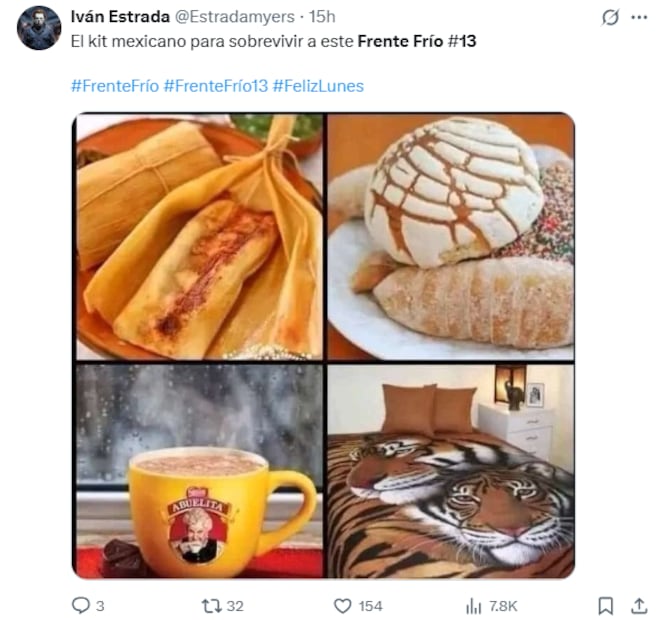 Muchos internautas ya han compartido en las redes sociales sus mejores memes. Foto: Captura de pantalla X.