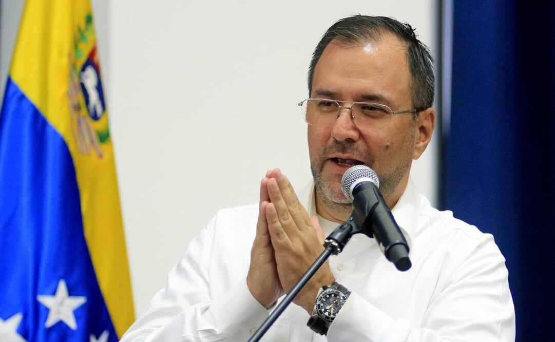 Canciller de Venezuela, Yván Gil. Foto: EFE