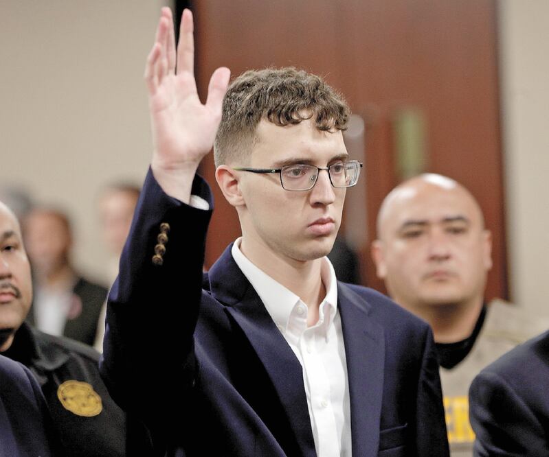 Patrick Crusius, atacante de El Paso, Texas, durante una audiencia el pasado 10 de octubre. Foto: REUTERS