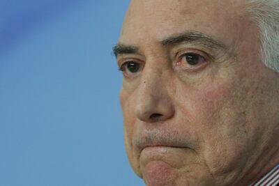 Arrestan al expresidente brasileño Michel Temer