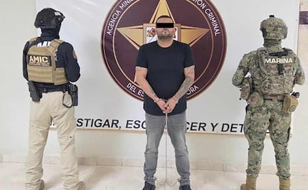 Detienen a “Tomate”, integrante de “Los Gigios” en Sonora; es acusado de tráfico de drogas y personas