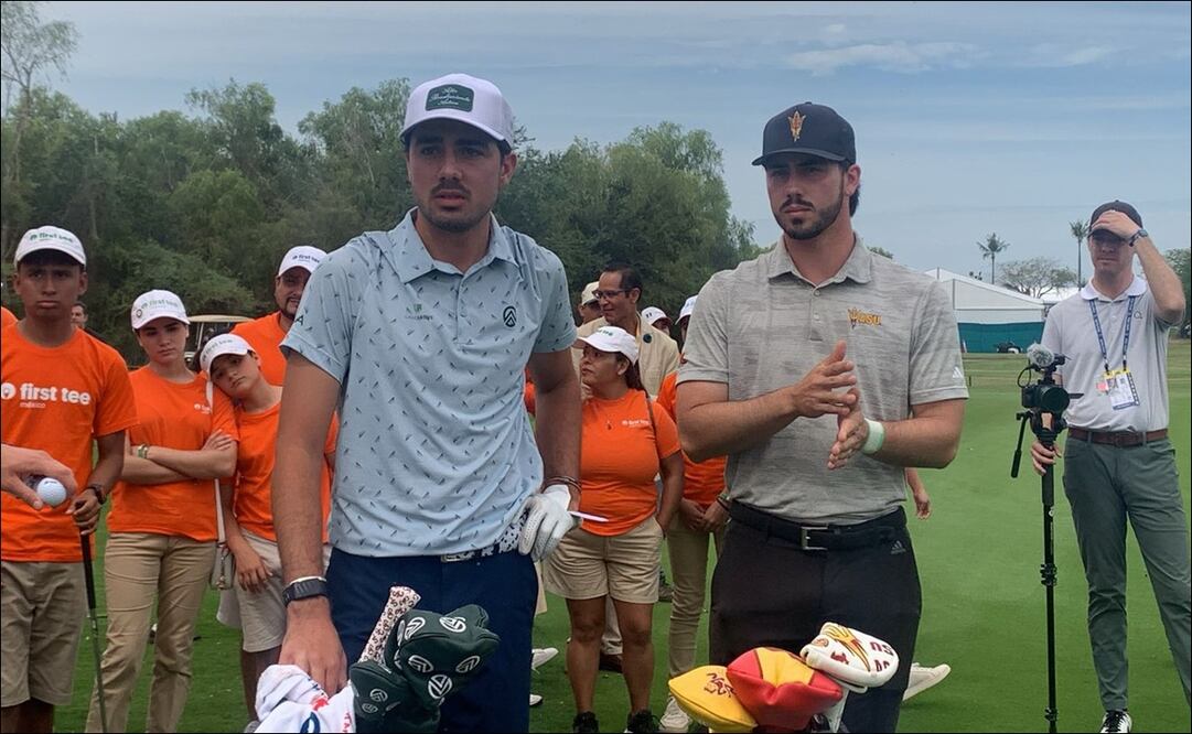 José Luis Ballester y Antonio Safa motivan a la nueva camada de golfistas en Puerto Vallarta con First Tee México que impulsa a nuevas promesas / Edgar Enríquez - EL UNIVERSAL
