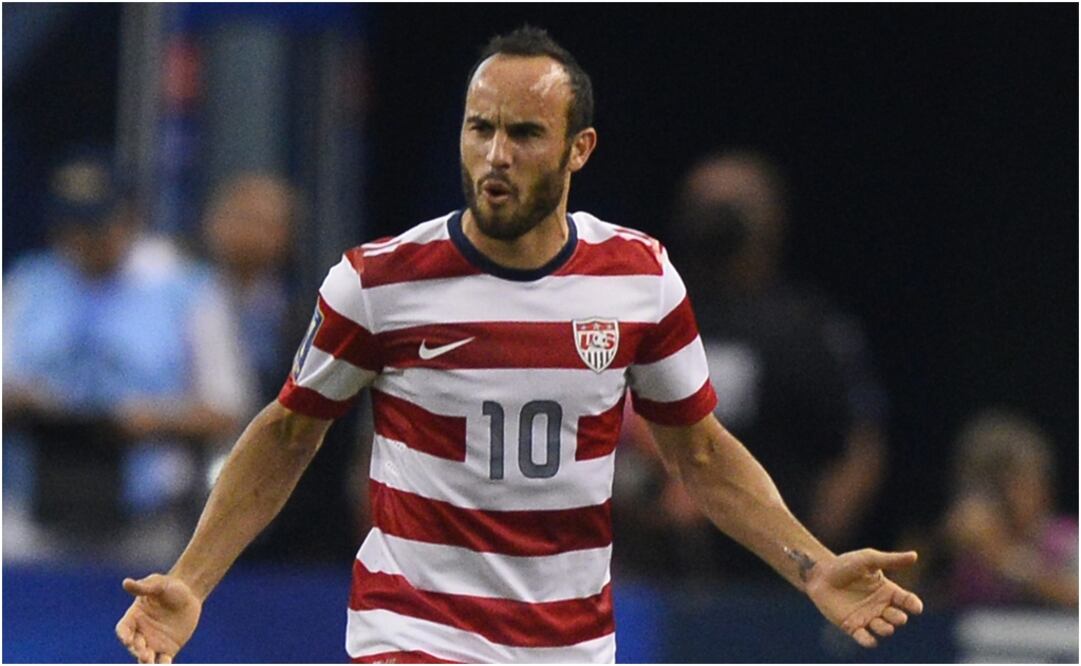 EFE. Landon Donovan en un partido con la Selección de Estados Unidos