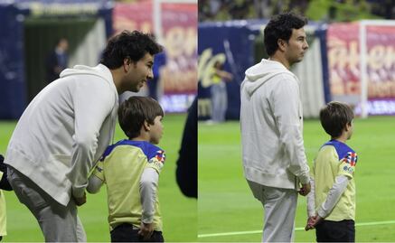 América vs Tigres: Checo Pérez está en el estadio Azteca para ver la final de la Liga MX