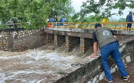Desaparecen dos trabajadores en Río Tampaón, San Luis Potosí; hallan a uno sin vida y sigue búsqueda del otro