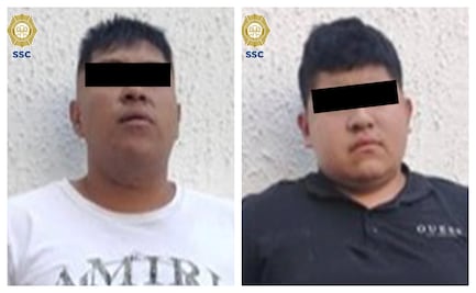 Detienen a dos implicados en balacera en Coyoacán; les decomisan droga y un arma de fuego