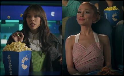 Danna Paola y Ariana Grande protagonizan comercial de Cinépolis; sorprenden con la magia de “Wicked”