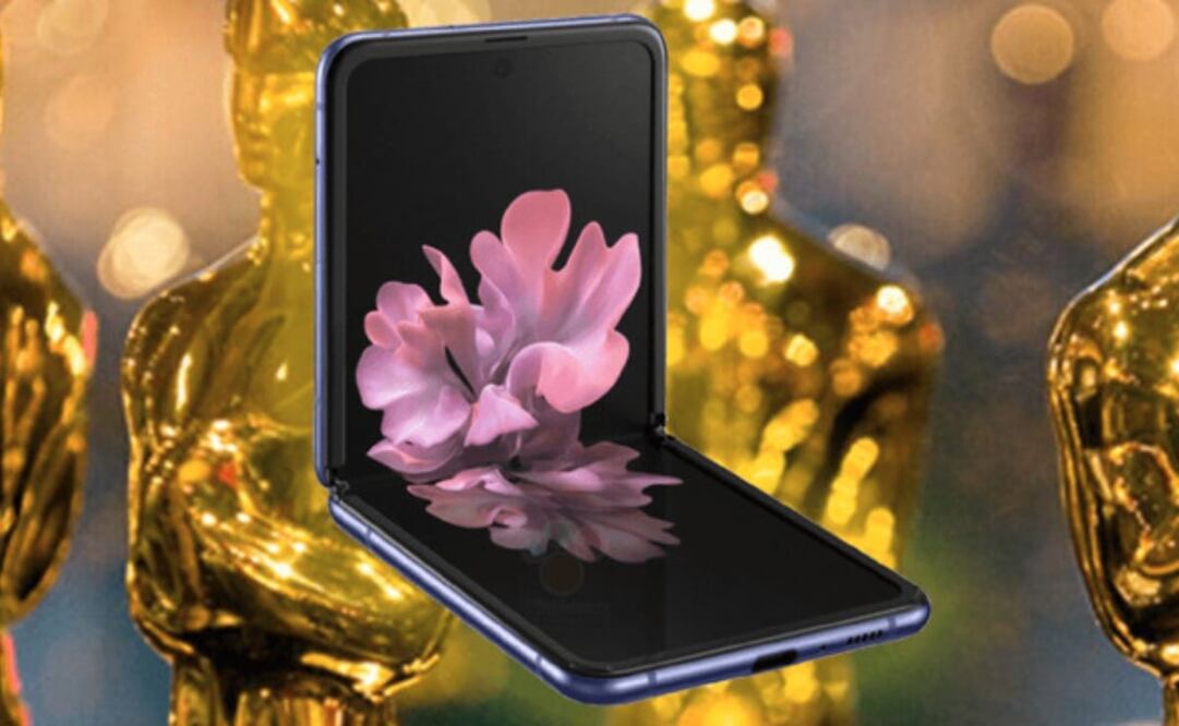 Samsung muestra el Samsung Galaxy Z Flip durante los Oscar: así es su próximo móvil plegable