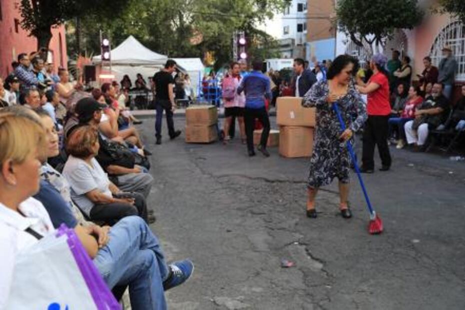 Actores contra la violencia en Tepito