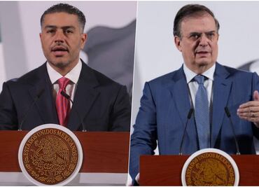 Harfuch y Ebrard dominan la agenda oficial