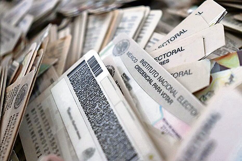 Credencial para votar. Foto: Especial