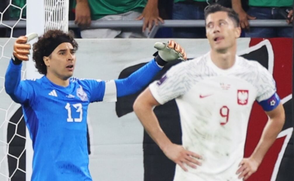 Así fue el penalti que Memo Ochoa le atajó a Lewandowski en el México vs Polonia