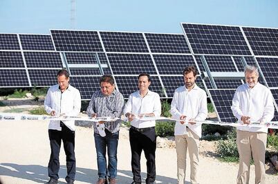 Inauguran en el estado  planta fotovoltaica San Ignacio 