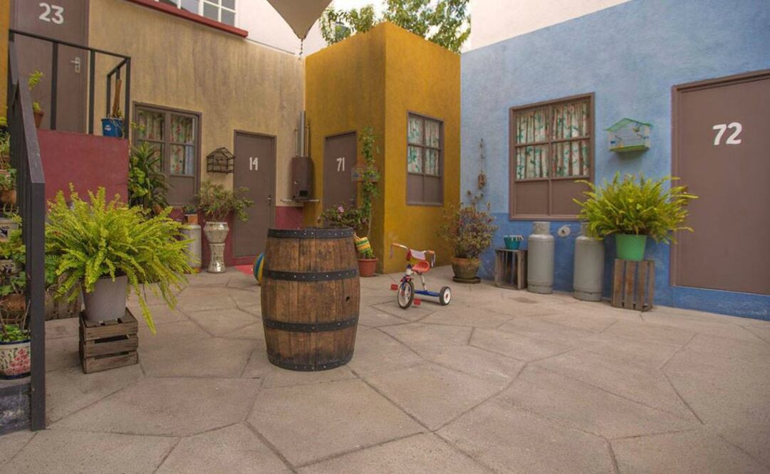 El ganador del concurso ganará hospedaje para una noche en la vecindad del Chavo del 8, con dos acompañantes (Foto: Cortesía Airbnb)