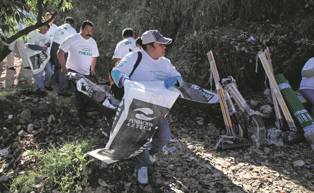 El país es campeón en producción de basura, por lo que es importante conocer si Limpiemos Nuestro México ha sido útil, advirtió el comisionado Francisco Acuña. Foto: Archivo / EL UNIVERSAL