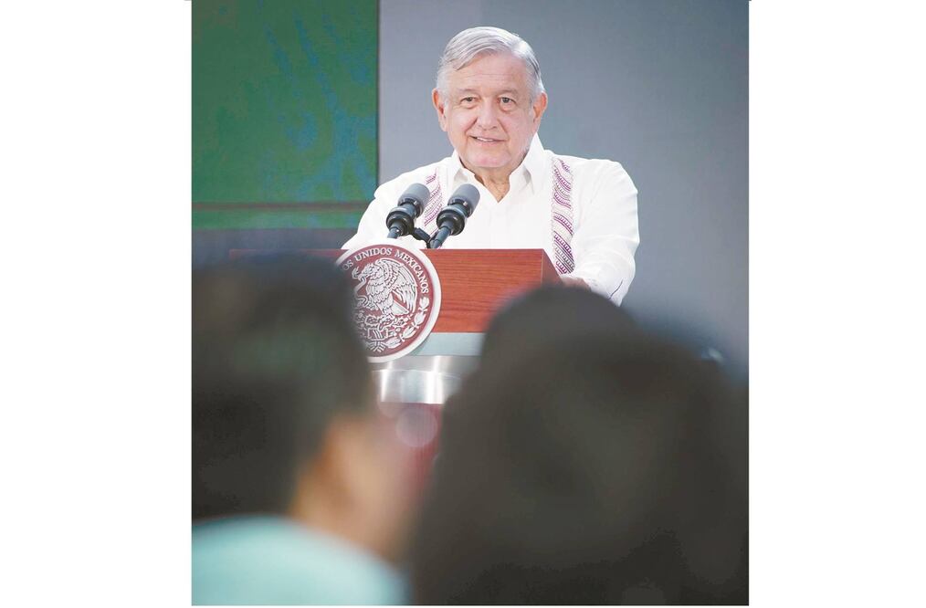 “¡Ya basta!” El Presidente aseguró que se debe parar la simulación respecto a castigar a supuestos “c h i vos expiatorios”. Foto/PRESIDENCIA