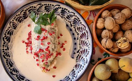 Cuándo es la temporada de chiles en nogada