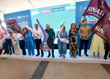 Rocha Moya da banderazo del arranque del Aquatón 2025; busca superar donación de 800 mil litros de agua