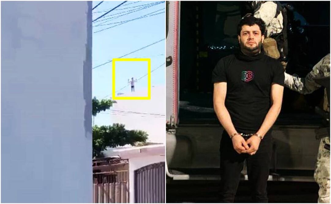 El Nini, jefe de seguridad de "Los Chapitos". Foto: Especial