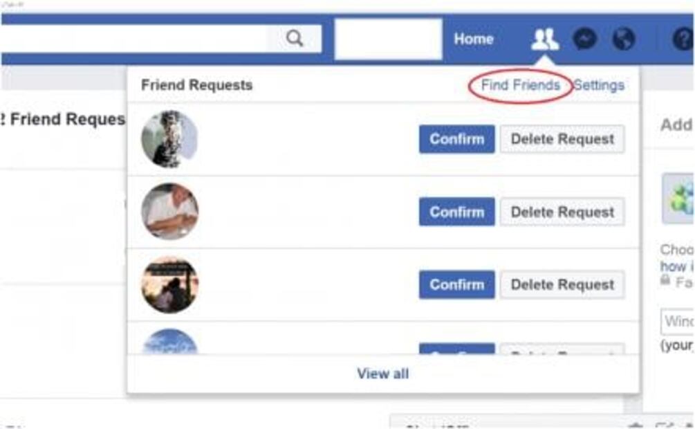 Recupera contactos de tu teléfono con Facebook