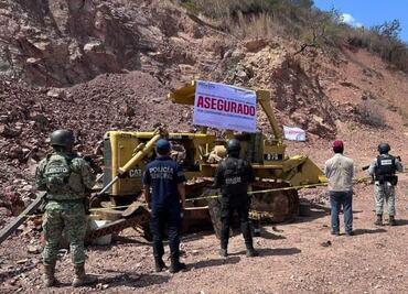 Profepa clausura mina donde se extraía barita en Chicomuselo, Chiapas; operaba sin autorización
