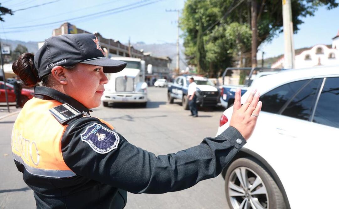 Inmovilizadores de llantas e el Edomex. Foto: Especial