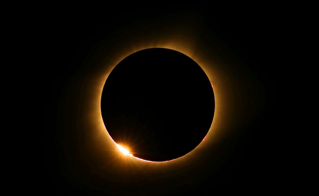 El eclipse solar se vio en América, pero fue total en Estados Unidos. Foto: AP