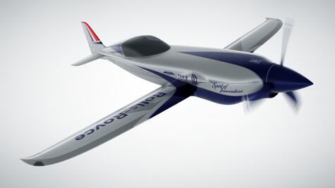 Rolls-Royce está desarrollando el avión eléctrico más rápido del mundo 