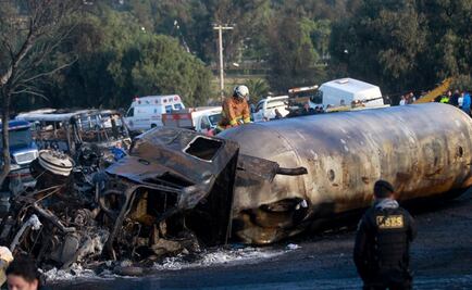 Reanudan vialidad en Reyes Heroles tras explosión de pipa