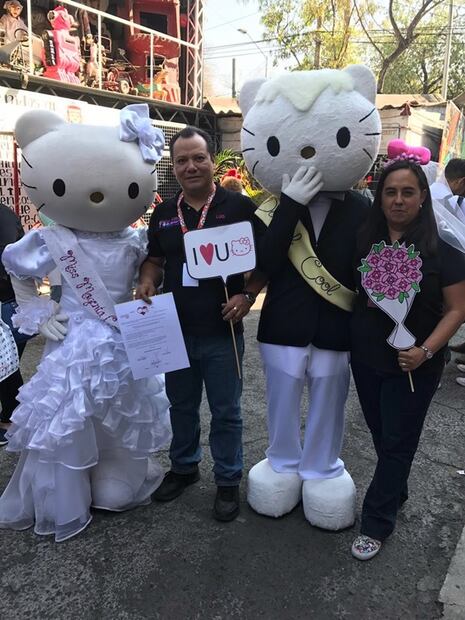 ¿Buscas plan romántico? "Cásate" en la expo Kitty Bodas para celebrar este San Valentín