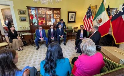 Maru Campos se reúne con su homólogo de Texas, Greg Abbott; abordan temas de migración, seguridad fronteriza y economía