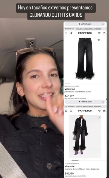 Ary Tenorio "clona" outfit de 80 mil pesos por menos de 2 mil