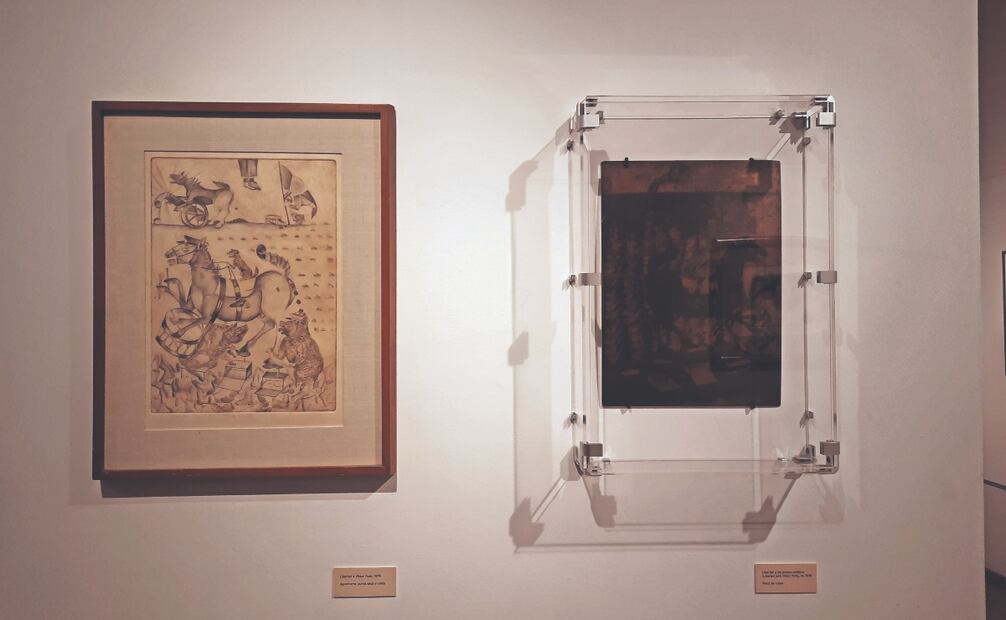 La exposición Francisco Toledo. Grabador de enigmas estará abierta hasta el 21 de abril. Foto: de Secretaría de Cultura de la CDMX