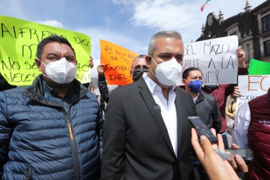 Fernando Vilchis solicita audiencia urgente a Del Mazo por desabasto de agua 
