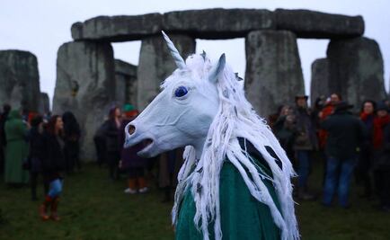 Reciben el invierno en Stonehenge