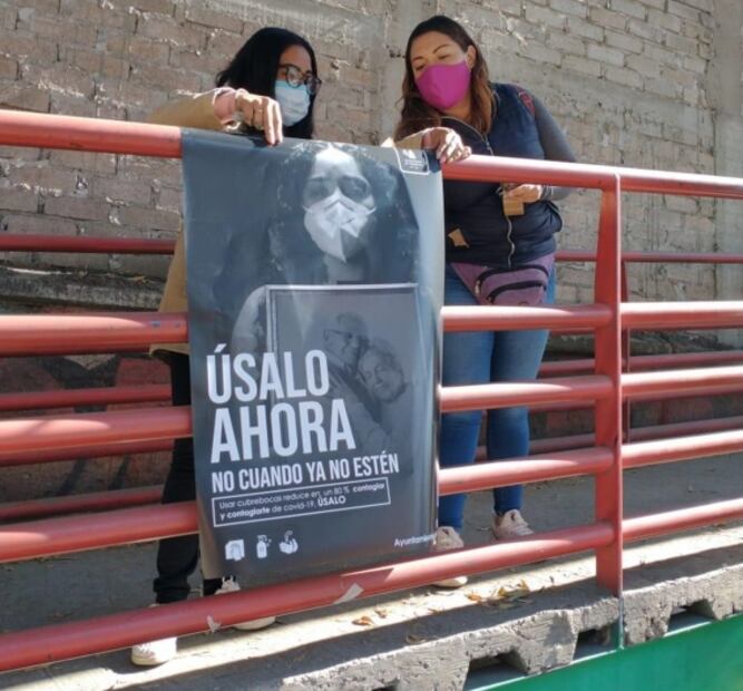 Con carteles, pantallas fijas y móviles Ixtapaluca inicia campaña masiva sobre Covid-19