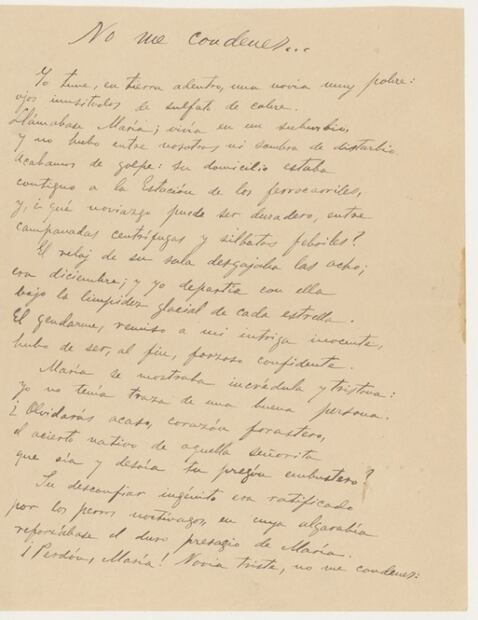 Publicarán los manuscritos de "La suave patria" y otros poemas de Ramón López Velarde