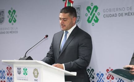 No estamos satisfechos, falta mucho por hacer en seguridad en CDMX: Omar García Harfuch