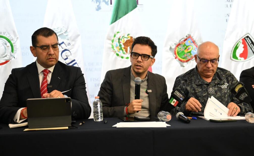 Autoridades de Zacatecas aseguran que ataque a policías fue hecho por el CJNG (04/11/2024). Foto: Especial