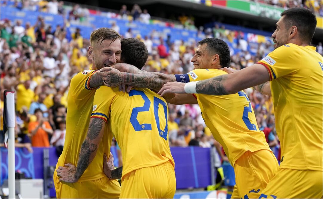 Rumania da la sorpresa y propina goleada a Ucrania en la Euro 2024 - Foto: AP