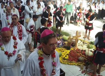 Conmemoran primer aniversario de visita del Papa a Chiapas