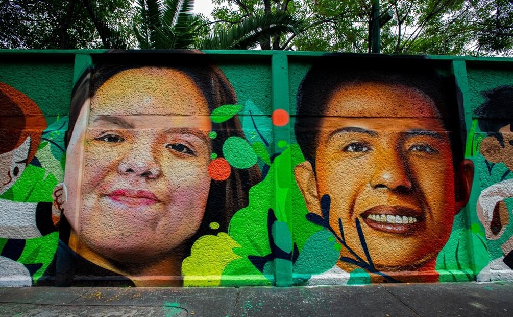 Pintan 16 murales en Tlalpan para honrar a atletas mexicanos que competirán en Juegos Paralímpicos de París: Sobse. Foto: Alberto Acosta