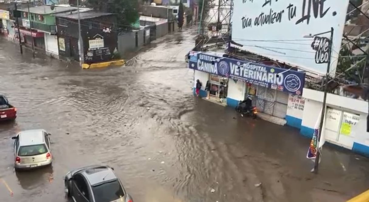 Inundaciones en Ecatepec. Foto Especial