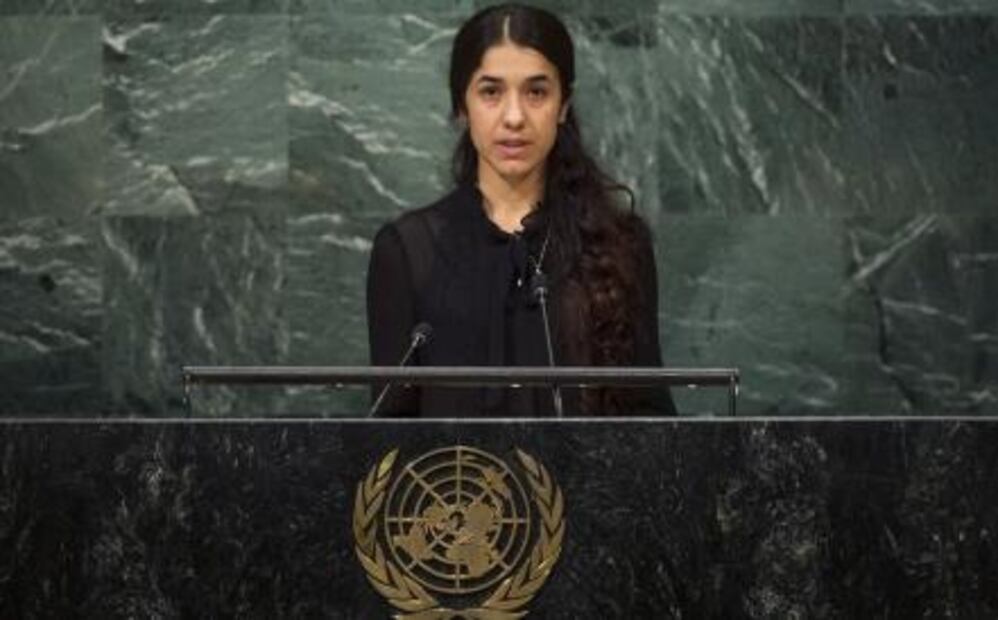 Nadia Murad, de esclava sexual a activista contra el tráfico humano