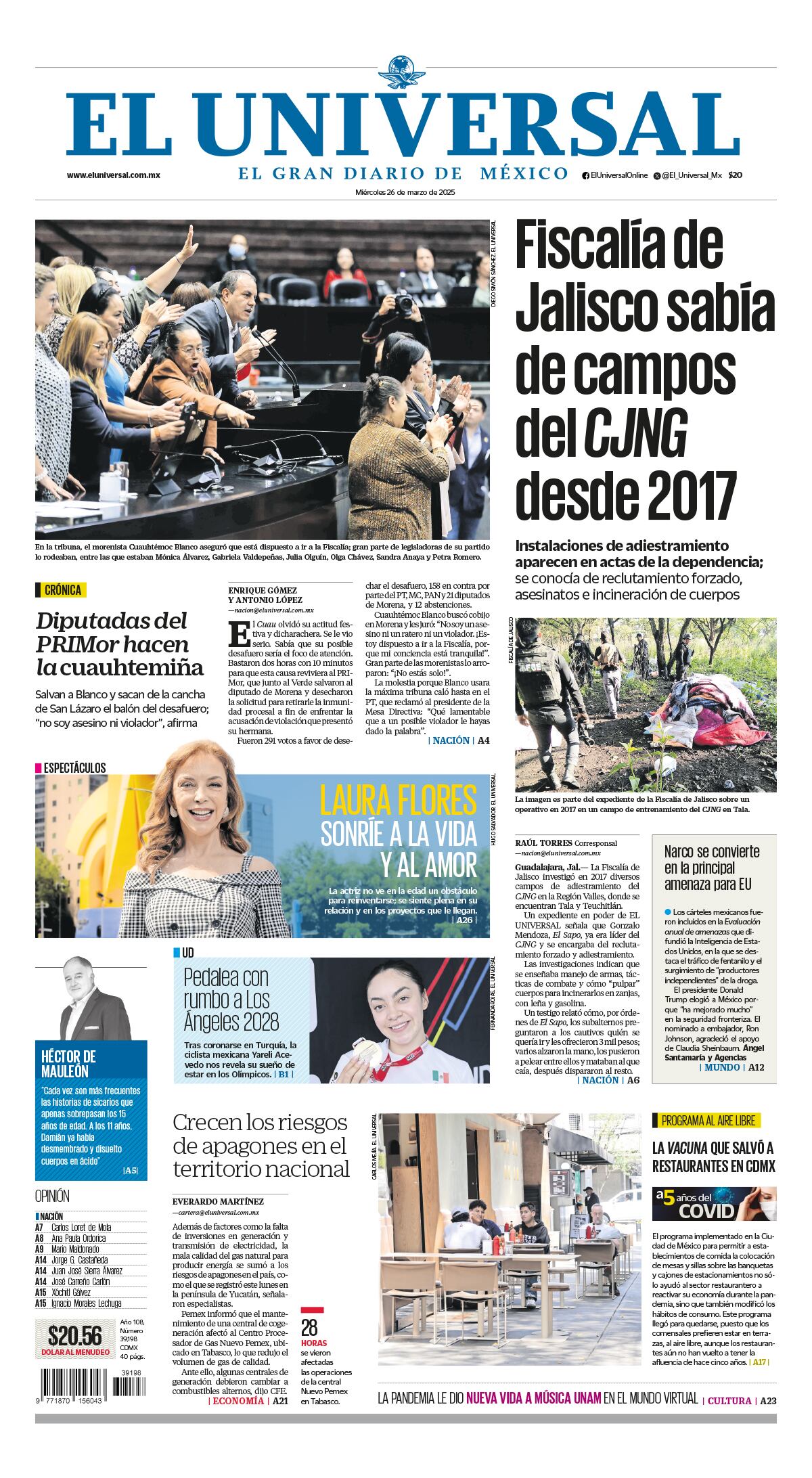 Portada impresa